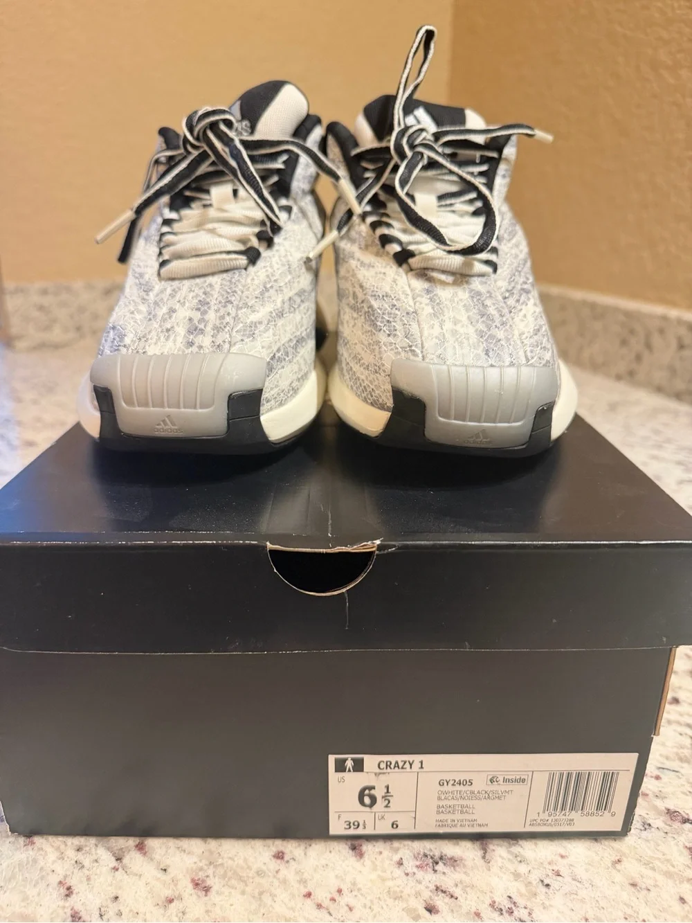 adidas crazy snakeskin